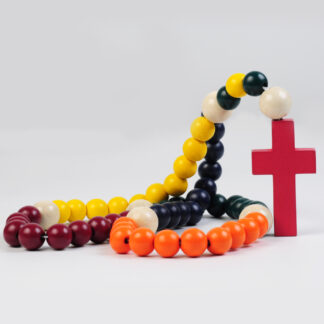 Kid wood rosary