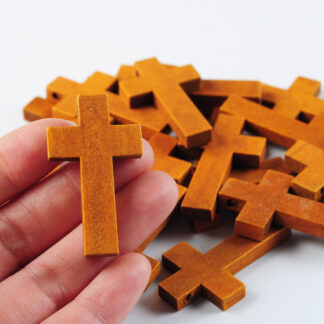 Pocket wooden cross
