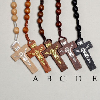 Wood rosary